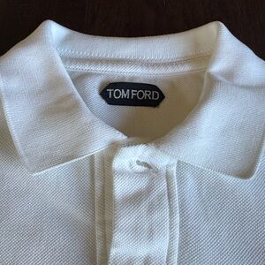 Tom Ford White Polo Shirt